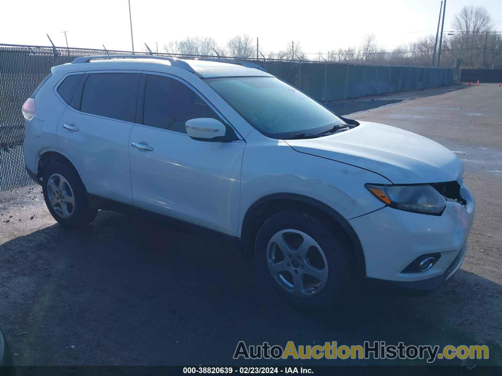 NISSAN ROGUE S/SL/SV, 5N1AT2MV8FC890487