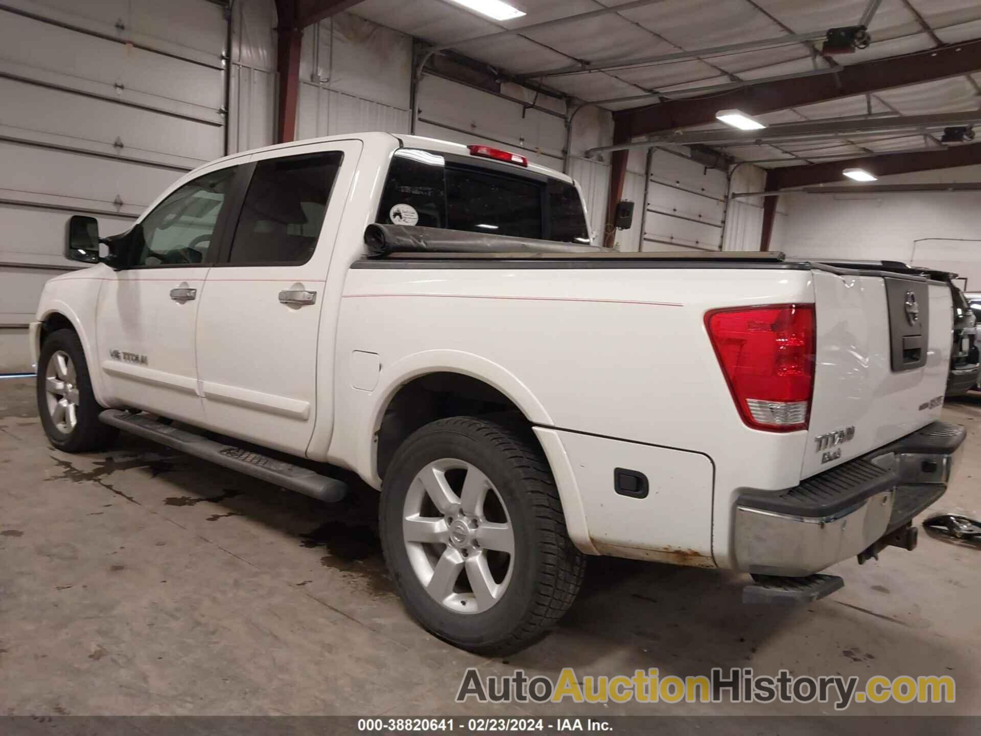 NISSAN TITAN LE, 1N6BA07C69N318420