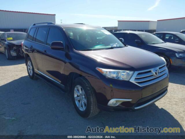 TOYOTA HIGHLANDER, 5TDZA3EH6CS030769