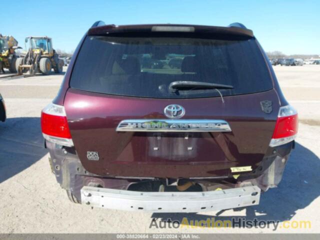 TOYOTA HIGHLANDER, 5TDZA3EH6CS030769