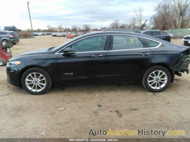 FORD FUSION HYBRID SEL, 3FA6P0MUXKR130718