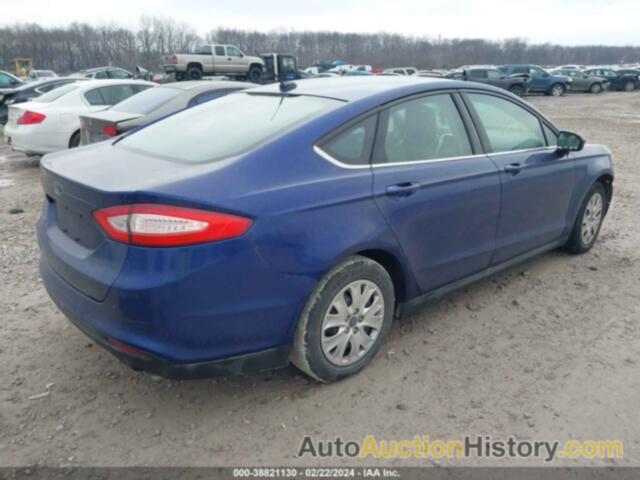 FORD FUSION S, 1FA6P0G79E5370730