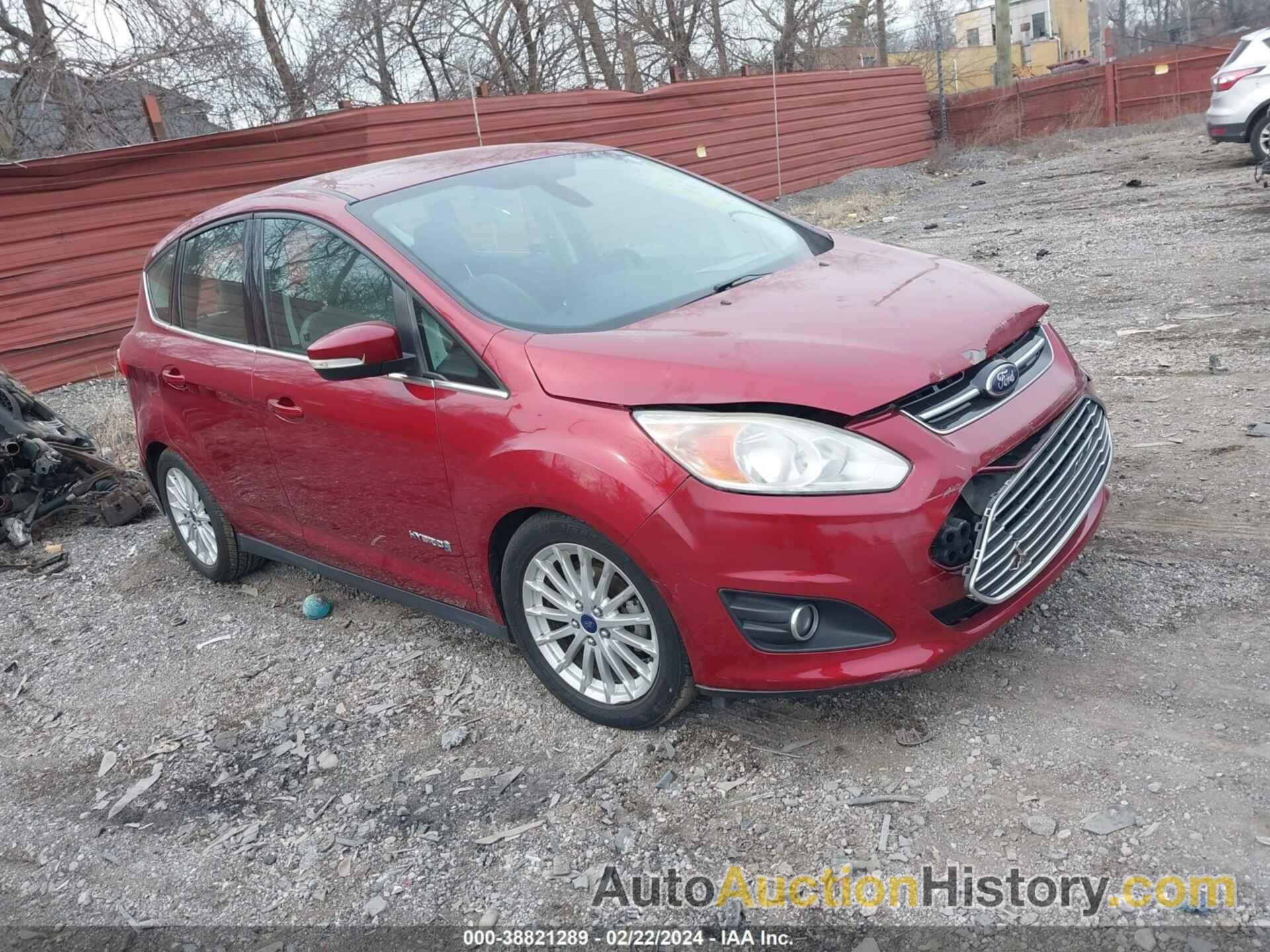 FORD C-MAX HYBRID SEL, 1FADP5BU2DL536789