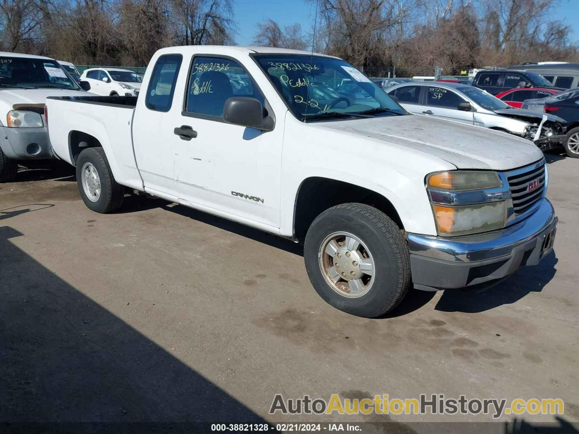 GMC CANYON SL, 1GTCS198258139402