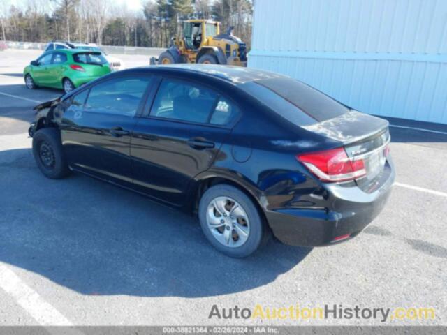 HONDA CIVIC LX, 2HGFB2F5XDH521040