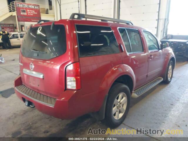 NISSAN PATHFINDER SV, 5N1AR1NN0CC625968