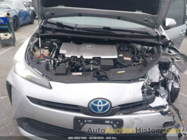 TOYOTA PRIUS XLE, JTDKARFU3K3075328