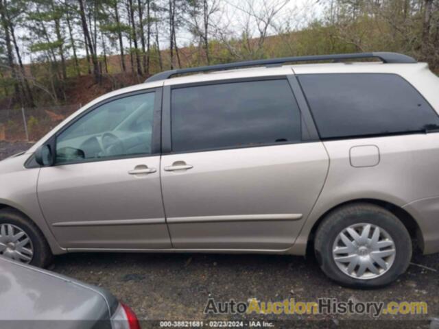 TOYOTA SIENNA LE, 5TDKK4CC3AS293570