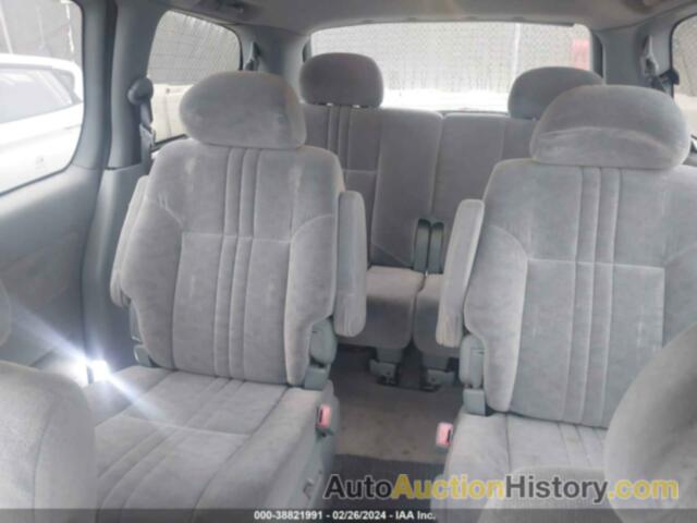 TOYOTA SIENNA LE, 4T3ZF13C92U434093