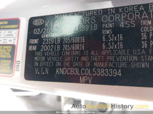 KIA NIRO LXS, KNDCB3LC0L5383394