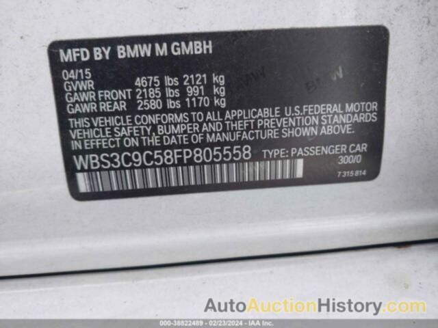 BMW M3, WBS3C9C58FP805558