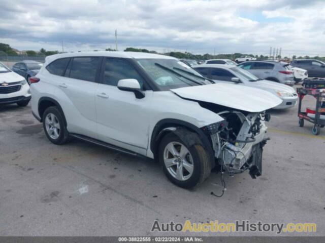 TOYOTA HIGHLANDER HYBRID LE, 5TDZARAH7PS517459