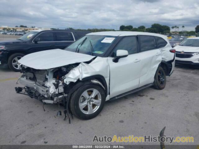 TOYOTA HIGHLANDER HYBRID LE, 5TDZARAH7PS517459