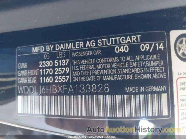 MERCEDES-BENZ CLS 400 4MATIC, WDDLJ6HBXFA133828