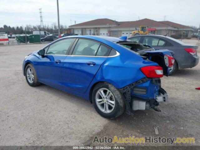 CHEVROLET CRUZE LT AUTO, 1G1BE5SM7G7239627