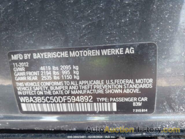 BMW 328 XI SULEV, WBA3B5C50DF594892