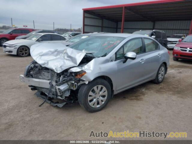 HONDA CIVIC LX, 2HGFB2F56CH531711