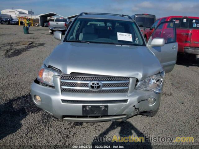 TOYOTA HIGHLANDER HYBRID V6, JTEHW21A470042262