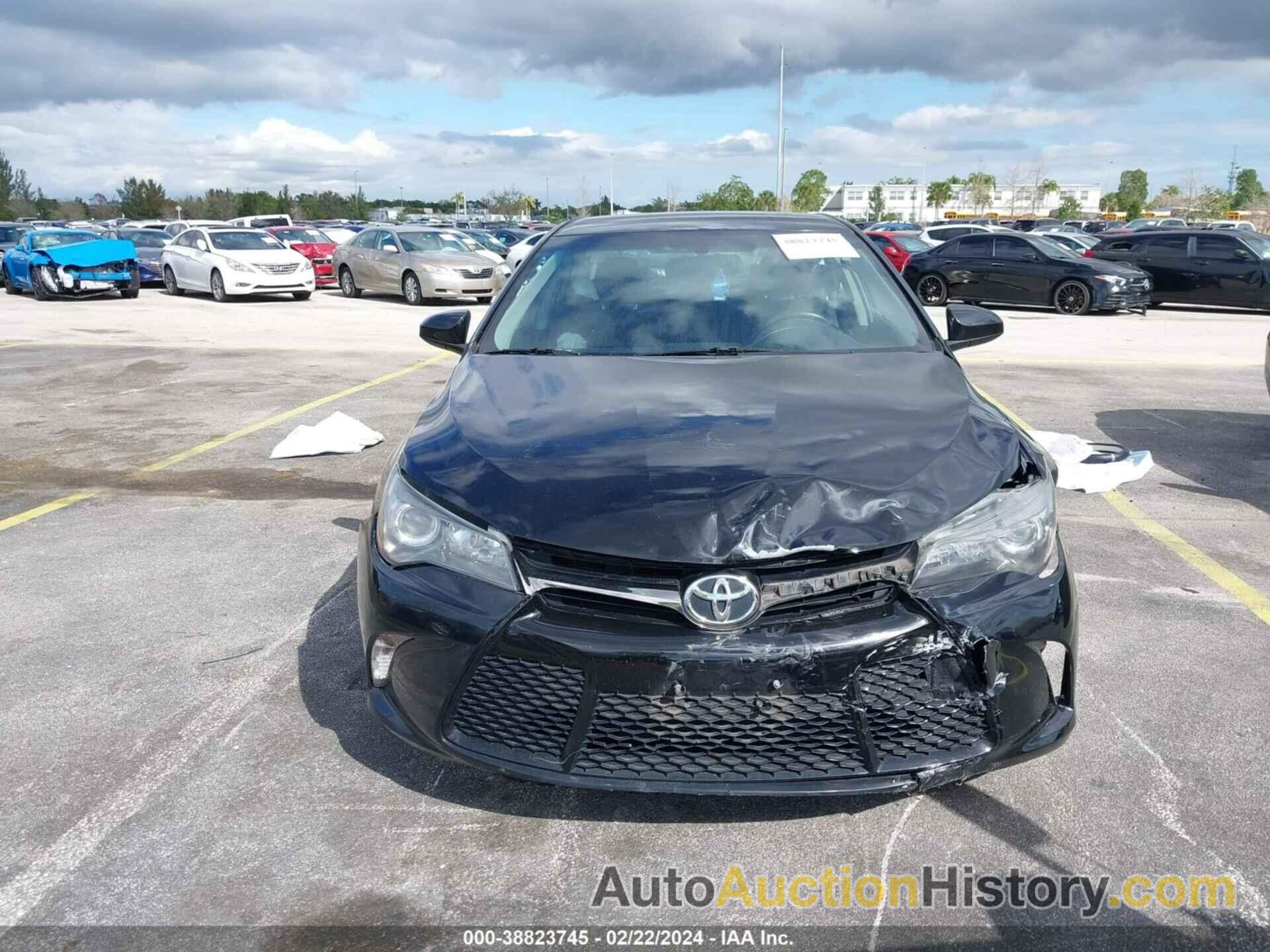 TOYOTA CAMRY SE, 4T1BF1FK7GU162728