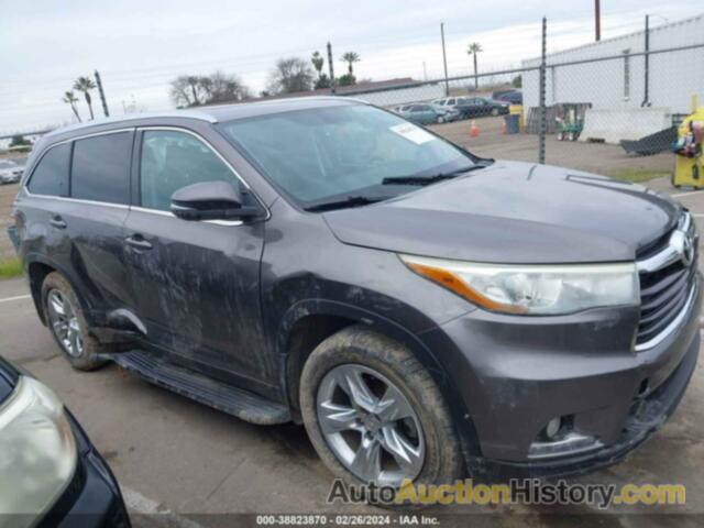 TOYOTA HIGHLANDER LIMITED V6, 5TDDKRFH2ES039237