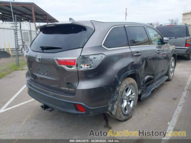 TOYOTA HIGHLANDER LIMITED V6, 5TDDKRFH2ES039237