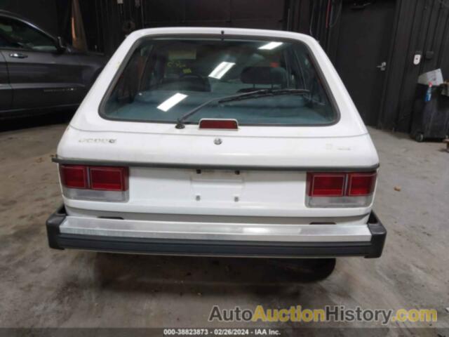 DODGE OMNI EXPO, 1B3XL18D5LC701530