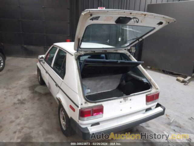 DODGE OMNI EXPO, 1B3XL18D5LC701530