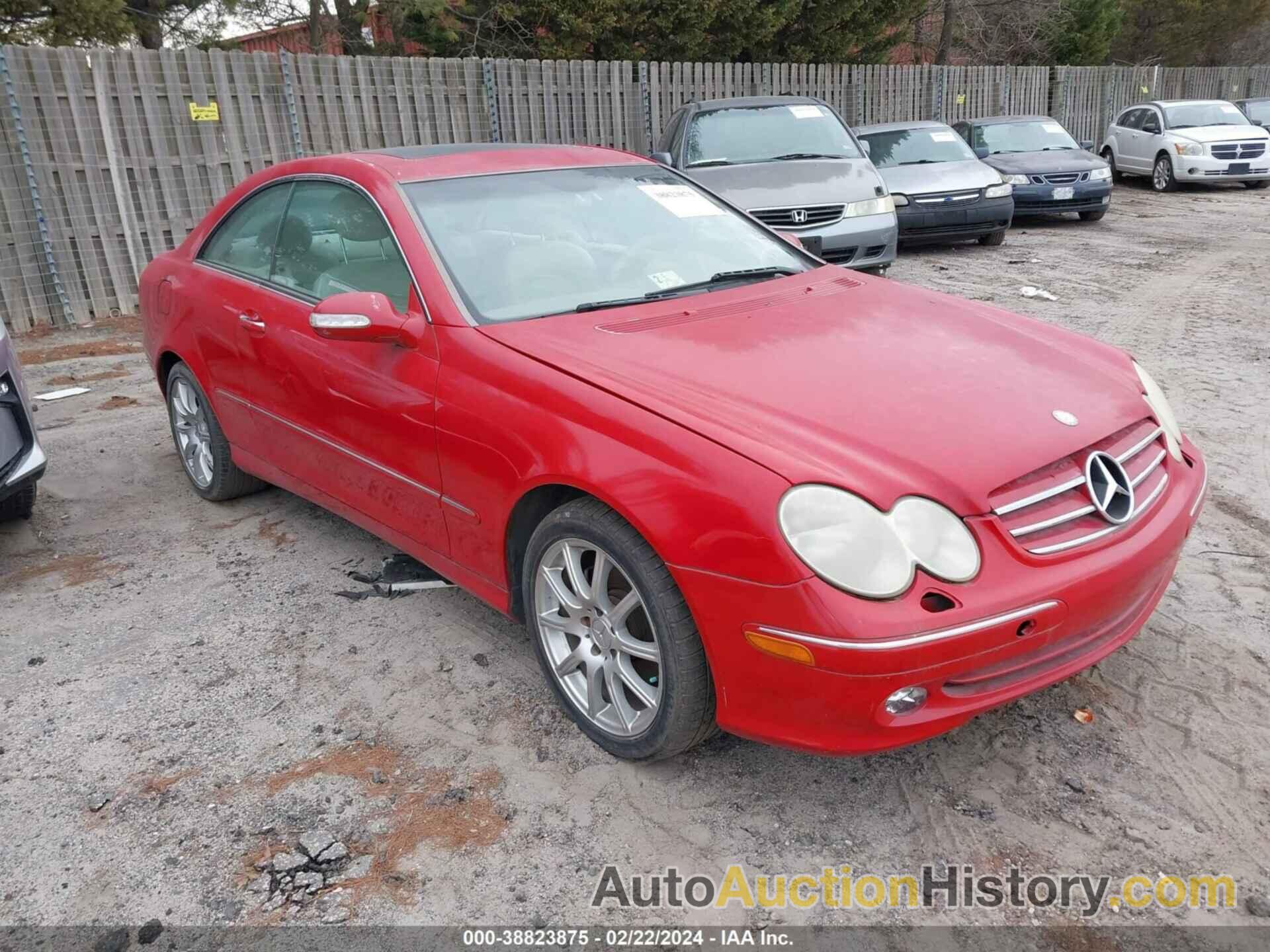 MERCEDES-BENZ CLK 320, WDBTJ65J85F141299