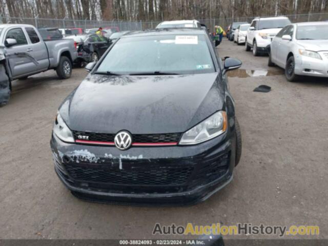 VOLKSWAGEN GOLF GTI AUTOBAHN 4-DOOR/S 4-DOOR/SE 4-DOOR/SPORT 4-DOOR, 3VW4T7AU6HM068439