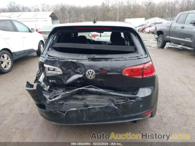 VOLKSWAGEN GOLF GTI AUTOBAHN 4-DOOR/S 4-DOOR/SE 4-DOOR/SPORT 4-DOOR, 3VW4T7AU6HM068439