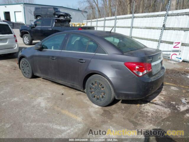 CHEVROLET CRUZE LT, 1G1PF5S93B7140178