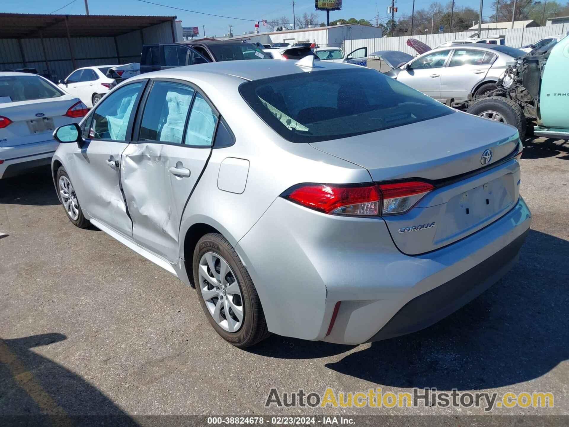 TOYOTA COROLLA LE, 5YFB4MDE7PP013967