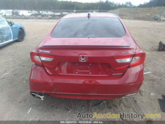 HONDA ACCORD SPORT, 1HGCV1F31NA058644