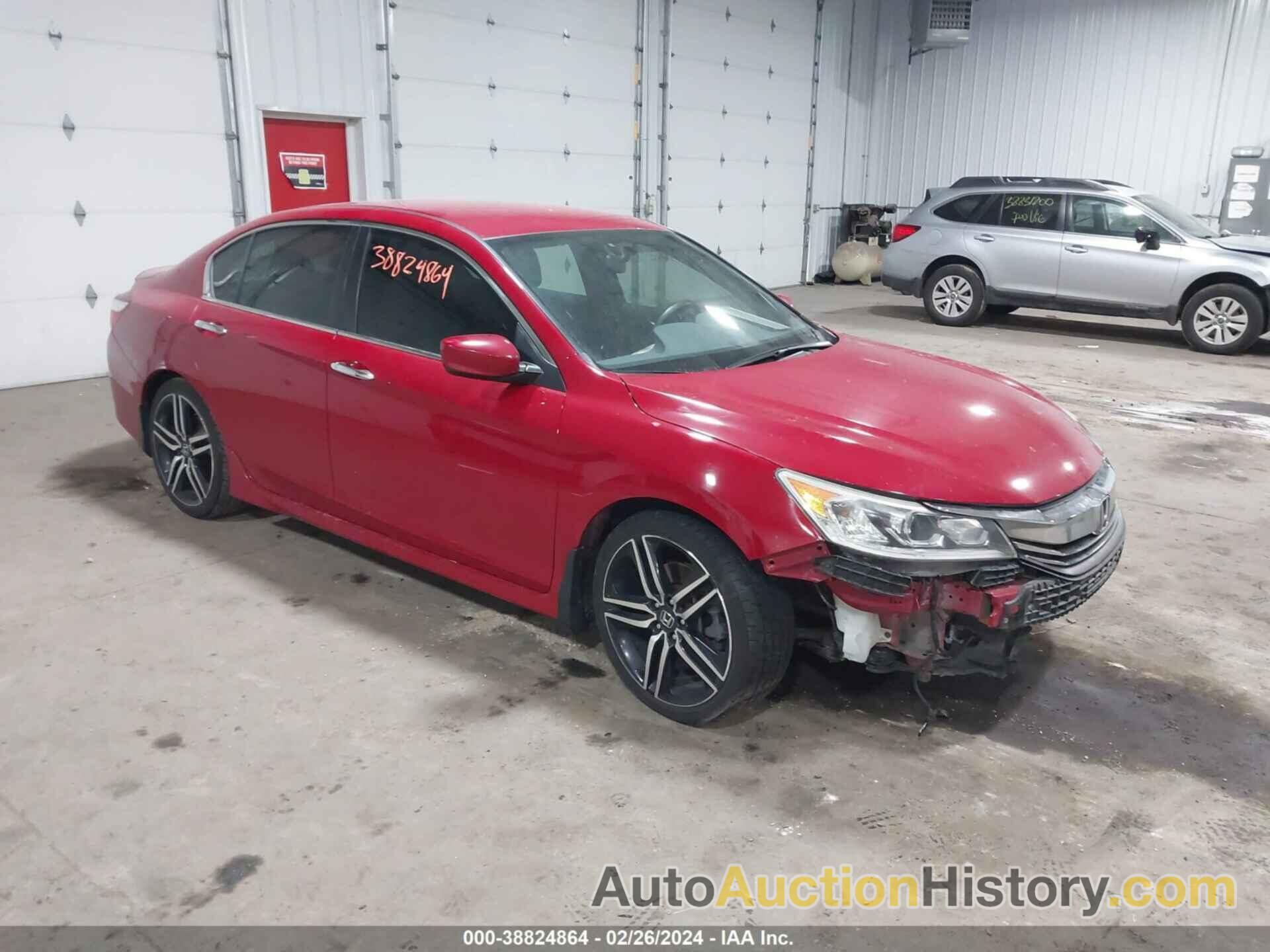 HONDA ACCORD SPORT, 1HGCR2F52HA111755