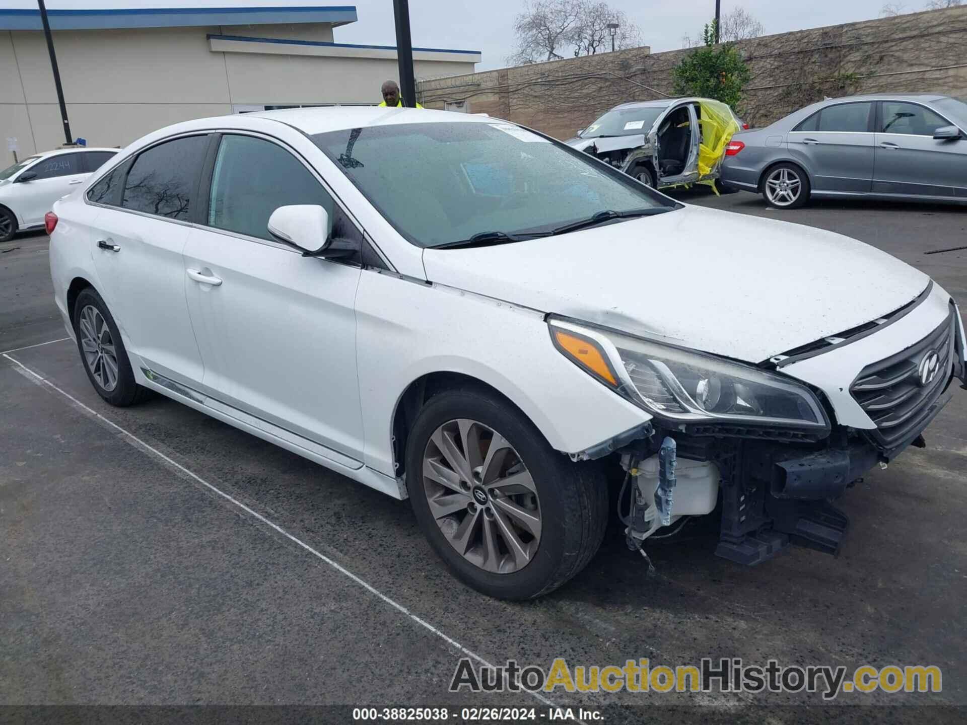 HYUNDAI SONATA SPORT, 5NPE34AF9HH554207