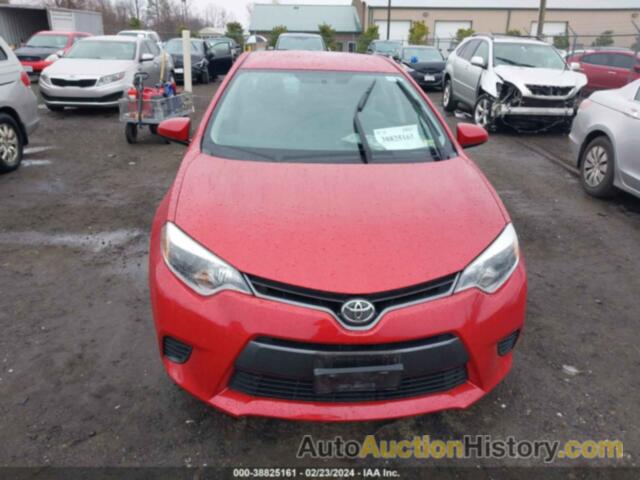 TOYOTA COROLLA LE, 2T1BURHE0GC572963