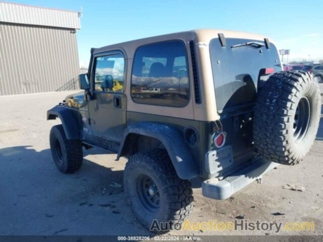 JEEP WRANGLER SAHARA, 1J4FY49S3WP742434