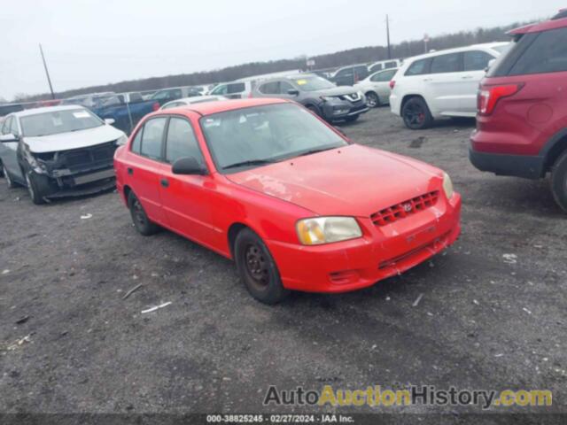 HYUNDAI ACCENT GL, KMHCG45C52U397019