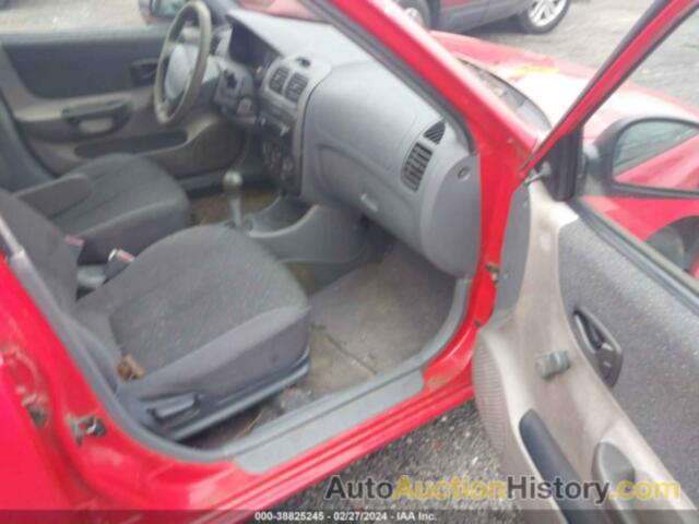 HYUNDAI ACCENT GL, KMHCG45C52U397019