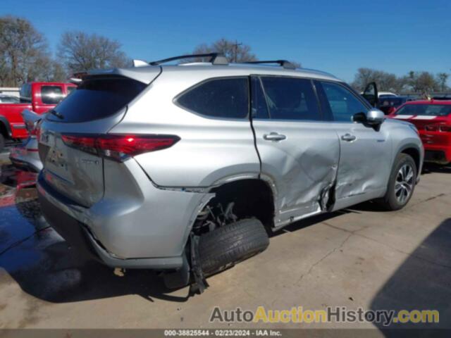 TOYOTA HIGHLANDER HYBRID XLE, 5TDGARAH2MS011699