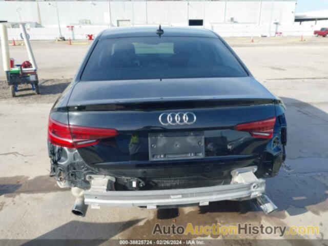 AUDI A4 2.0T PREMIUM/2.0T TECH PREMIUM, WAUDNAF45JN012472