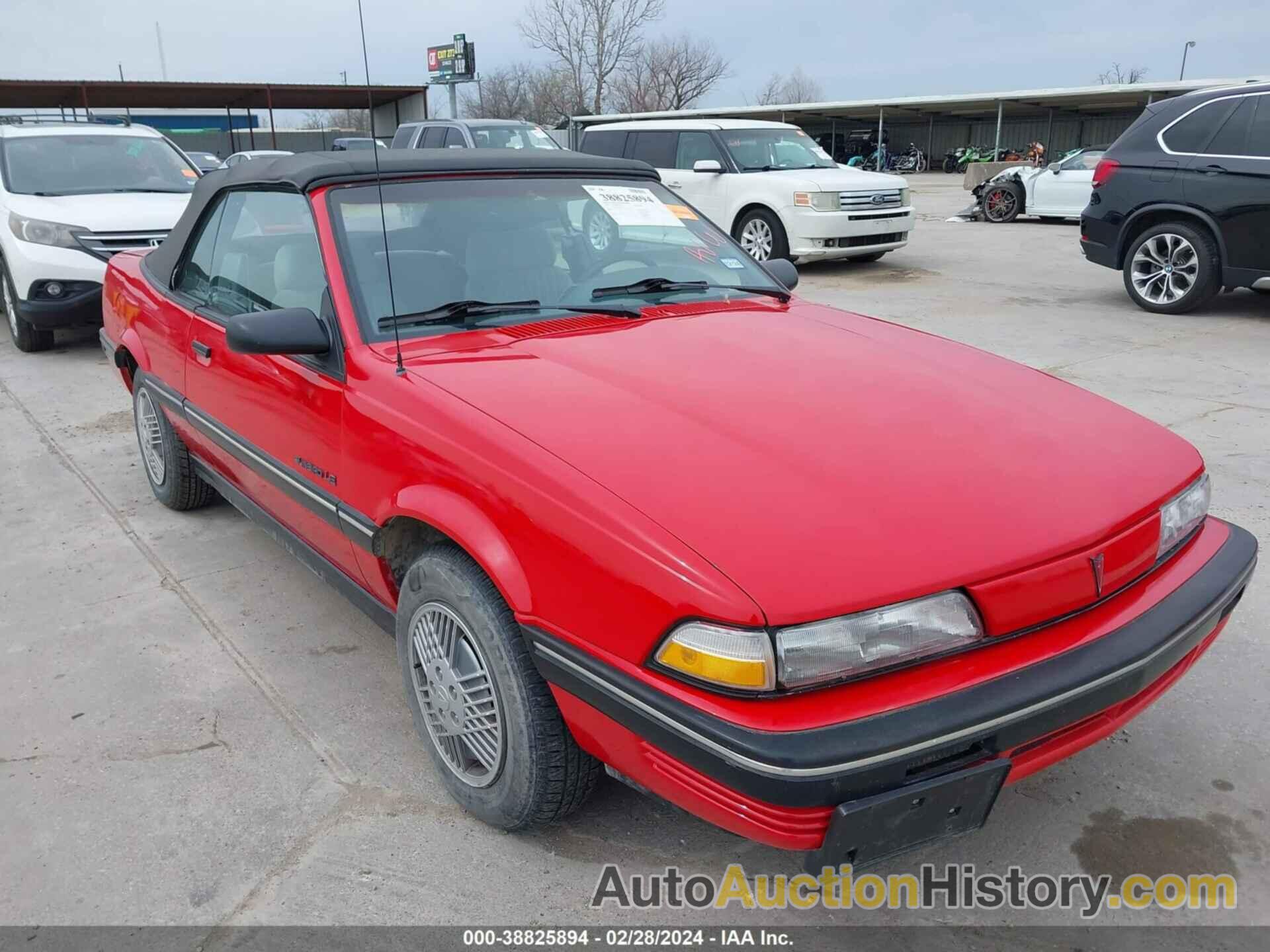 PONTIAC SUNBIRD LE, 1G2JB34K6L7619116