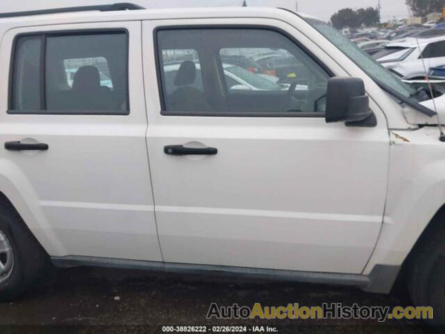 JEEP PATRIOT SPORT, 1J4FT28B09D159488