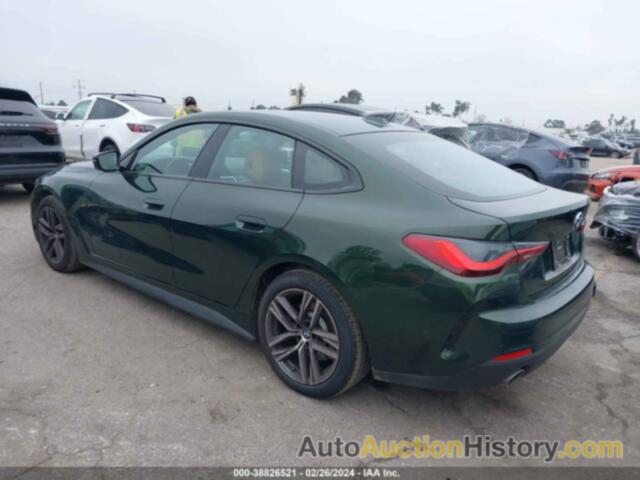 BMW 430I GRAN COUPE, WBA63AV06NFM26356