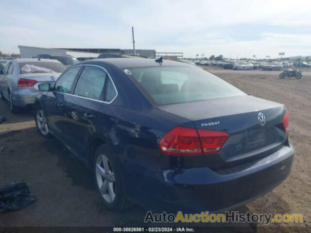 VOLKSWAGEN PASSAT 2.0L TDI SE, 1VWBN7A37DC136140