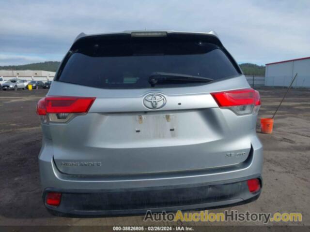 TOYOTA HIGHLANDER SE/XLE, 5TDJZRFH5HS456810