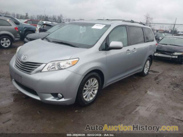 TOYOTA SIENNA XLE V6 8 PASSENGER, 5TDYK3DC8CS237064