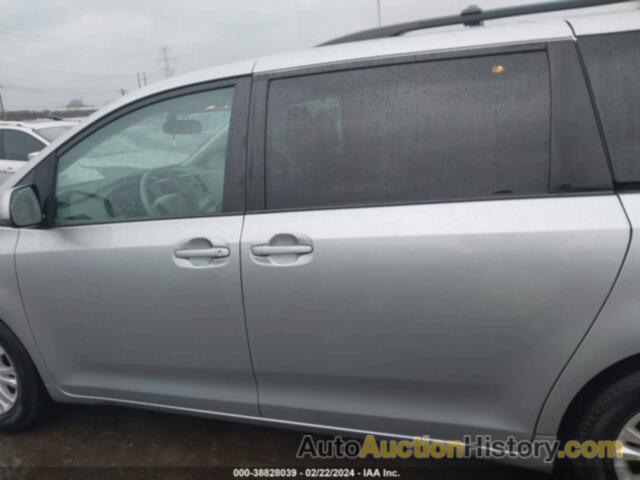 TOYOTA SIENNA XLE V6 8 PASSENGER, 5TDYK3DC8CS237064