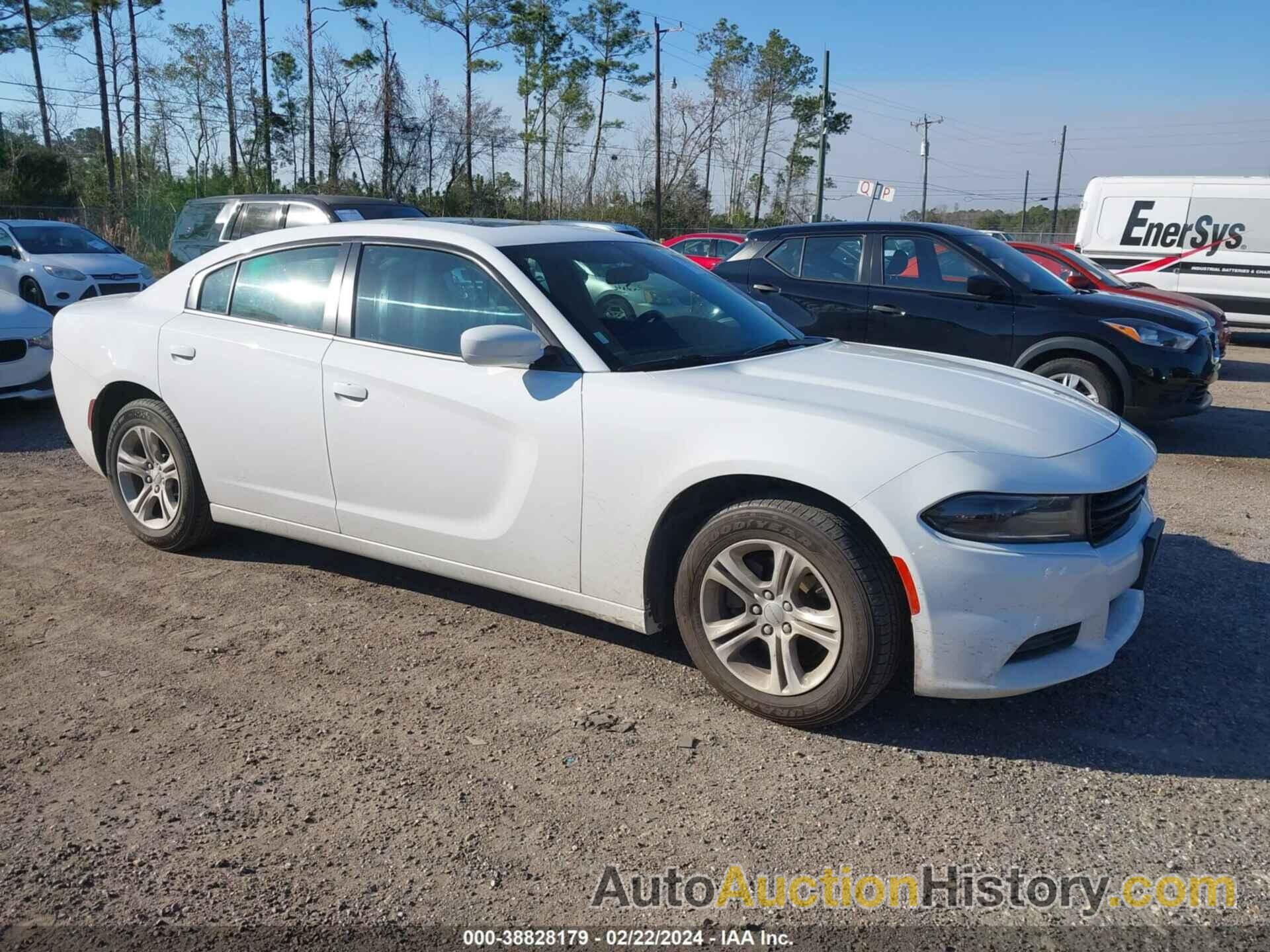 DODGE CHARGER SXT RWD, 2C3CDXBG2MH581009