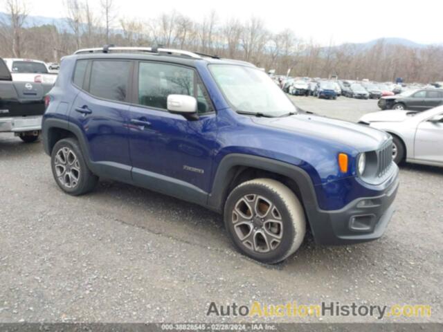 JEEP RENEGADE LIMITED 4X4, ZACCJBDBXHPE79681